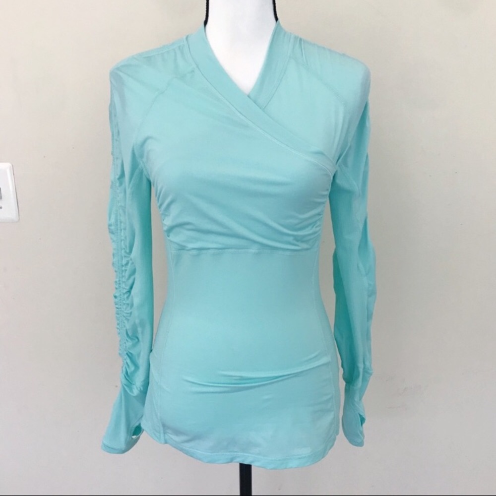 Lulu🍋 Mint Green run ls top